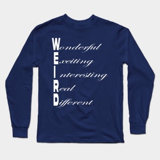 weird art Long Sleeve T-Shirt